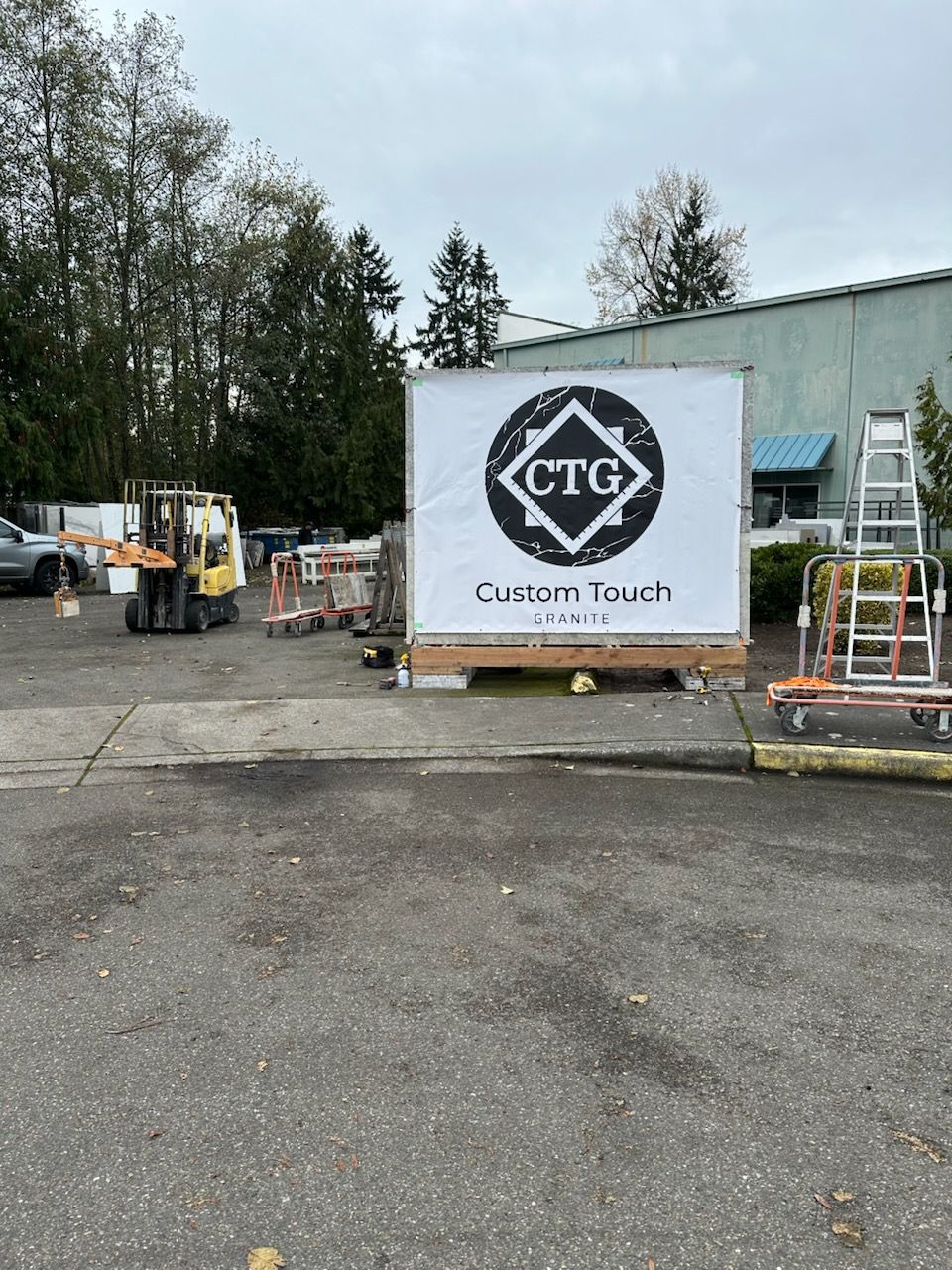 The Custom Touch Granite shop in Everett, WA